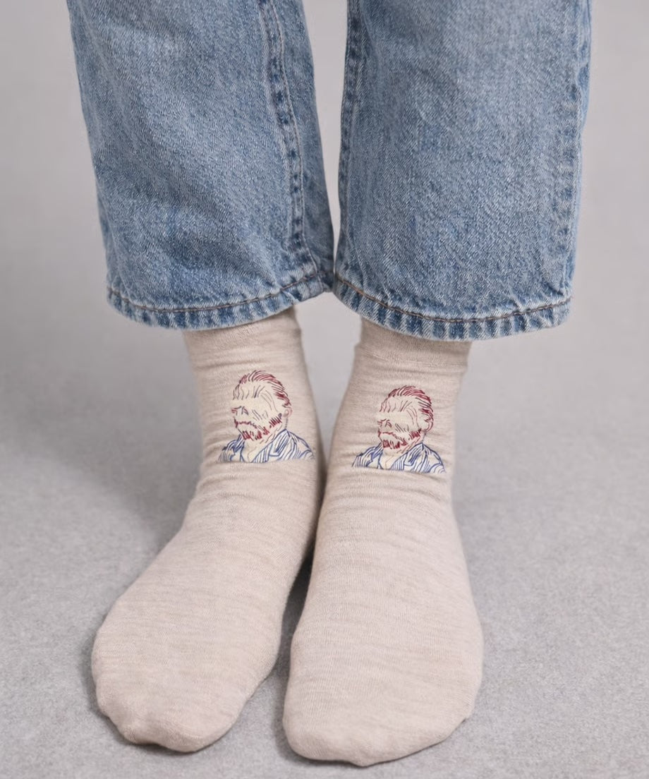 Kota Gushiken A TOUCH OF VAN GOGH SOCKS