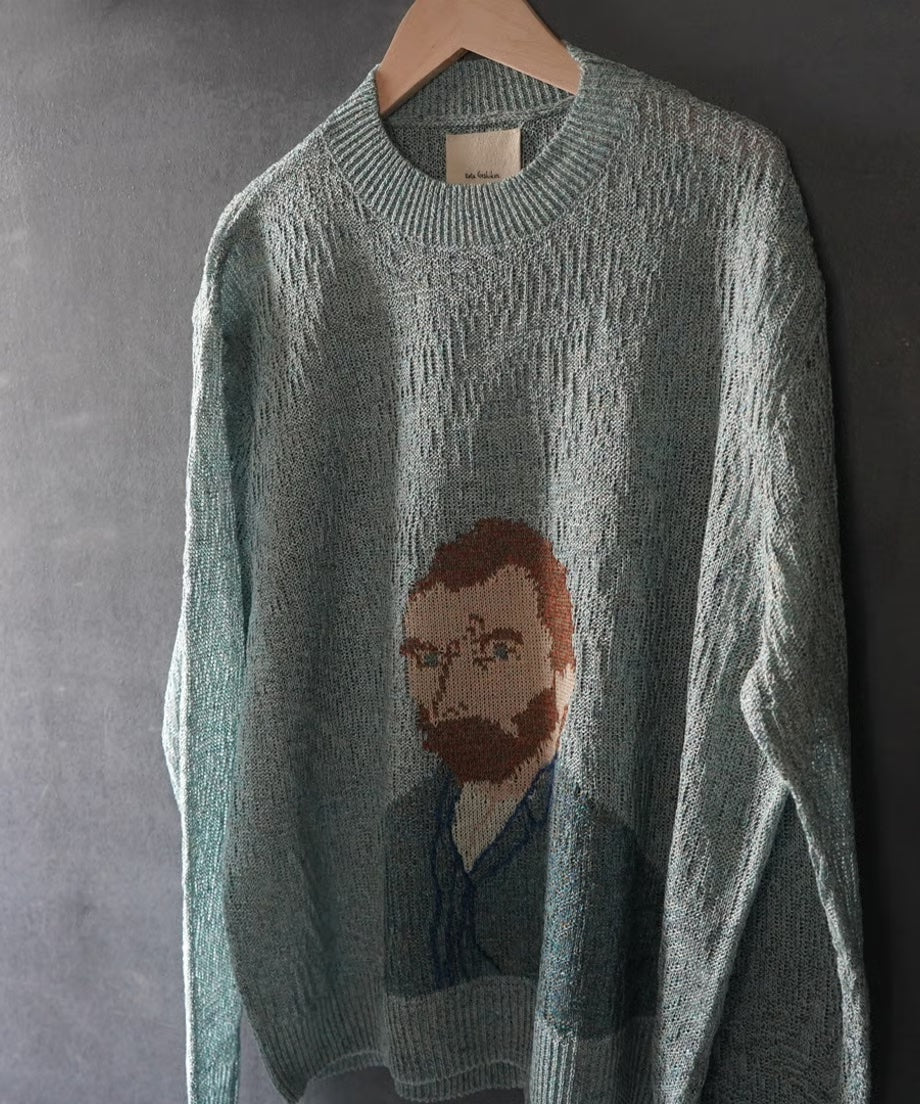 Wavy Linen Van Gogh
