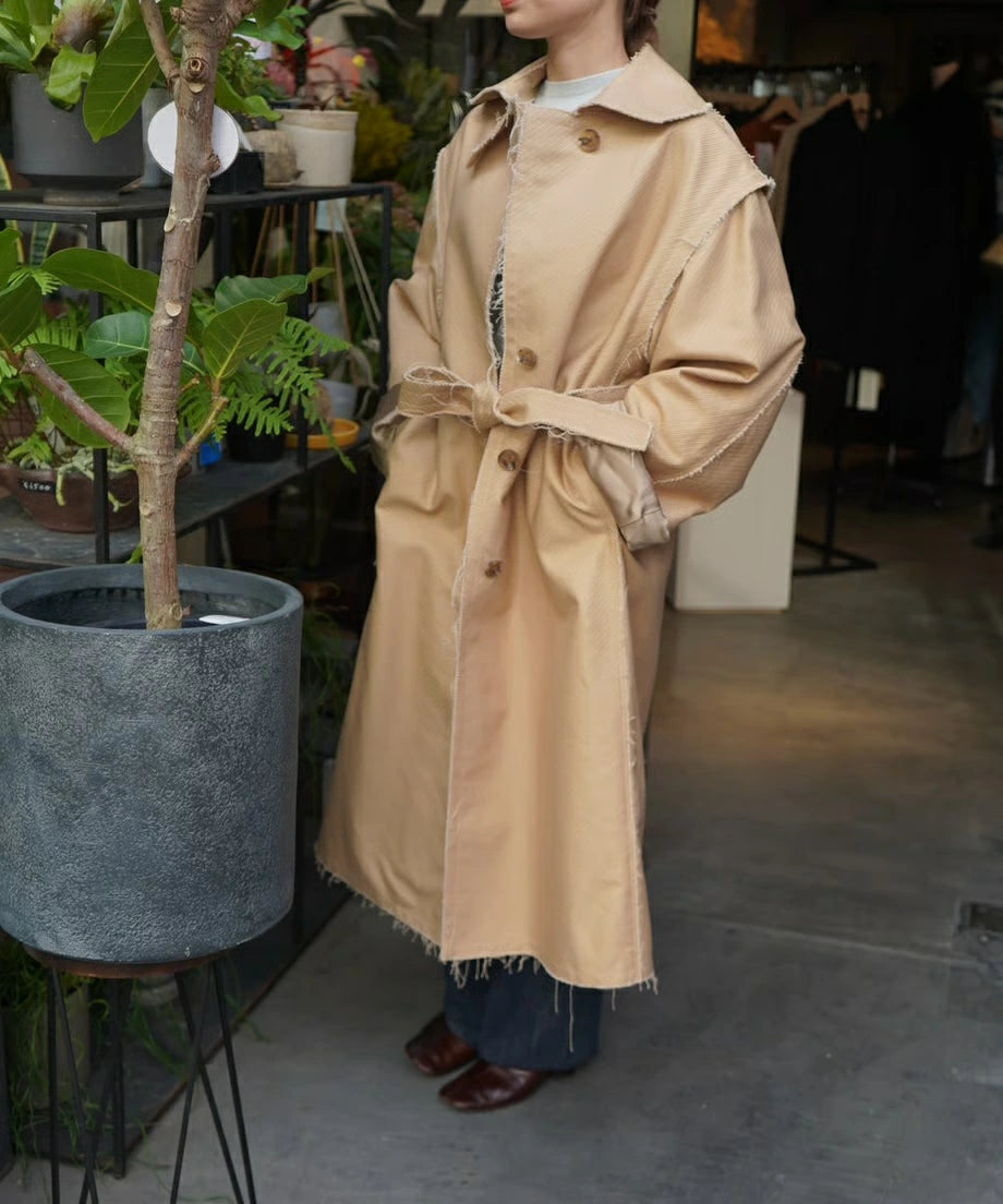 COTTON LODEN COAT