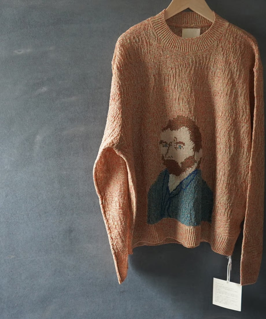 Wavy Linen Van Gogh