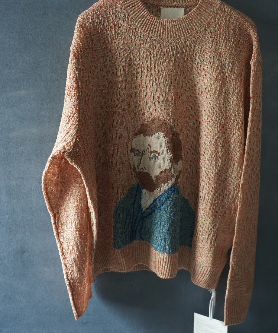 Wavy Linen Van Gogh