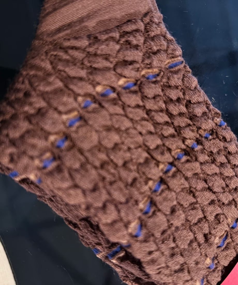 ''WRINKLED WOOL SOCKS''