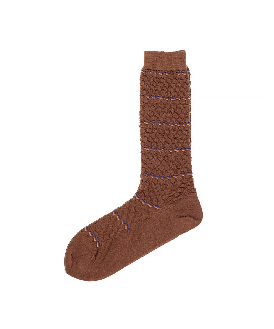 ''WRINKLED WOOL SOCKS''