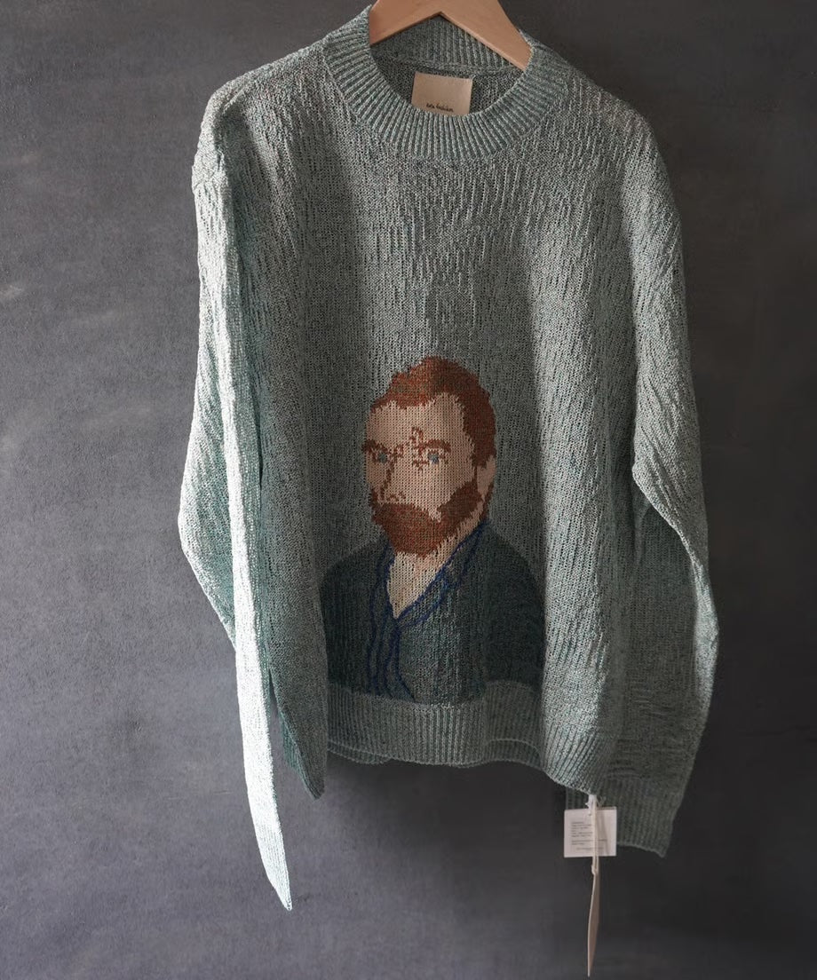 Wavy Linen Van Gogh